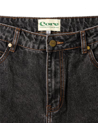 808 Denim - Washed Black