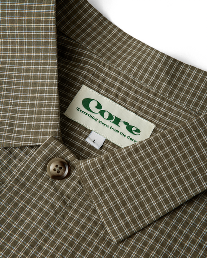 Orchard Button Up - Olive