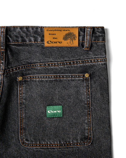 808 Denim - Washed Black